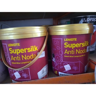 Jual Supersilk Cat Tembok Anti Noda Lenkote Ltr Shopee Indonesia