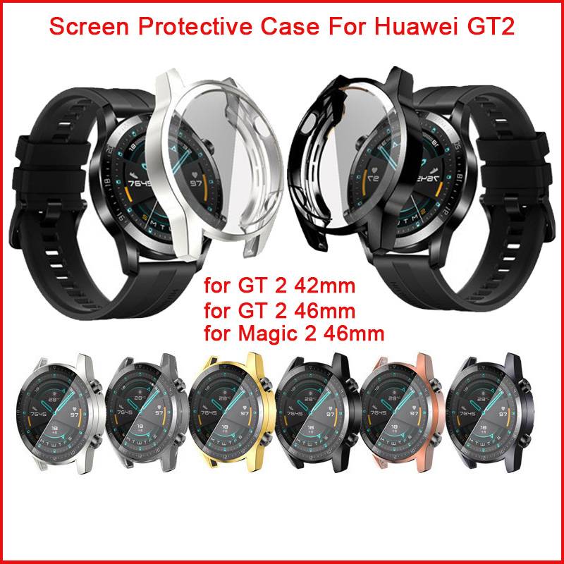 Soft Case tpu Pelindung Layar Smartwatch Huawei Gt 2 46mm