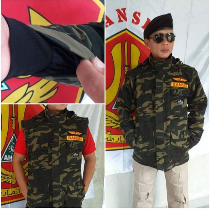 Jaket PARKA BANSER|jaket kekinian BANSER | jaket kanvas BANSER| JAKET BANSER murah| jt promo banser