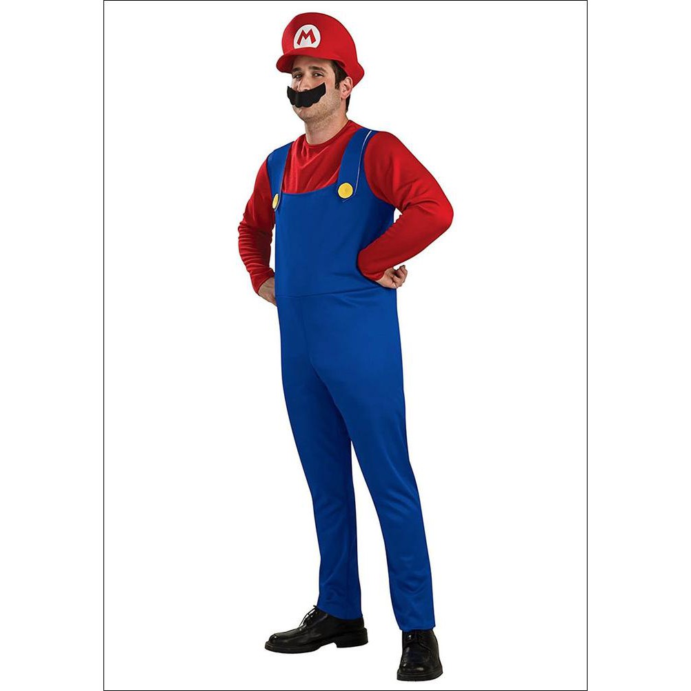 Jual Produk Terbaru - Kostum Super Mario Bros Luigi Nintendo Playstation  Cosplay Halloween Indonesia|Shopee Indonesia