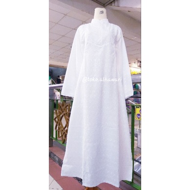 Gamis GK putih gamis haji dan umroh perlengkapan haji dan umroh grosir gamis tanah abang blok A