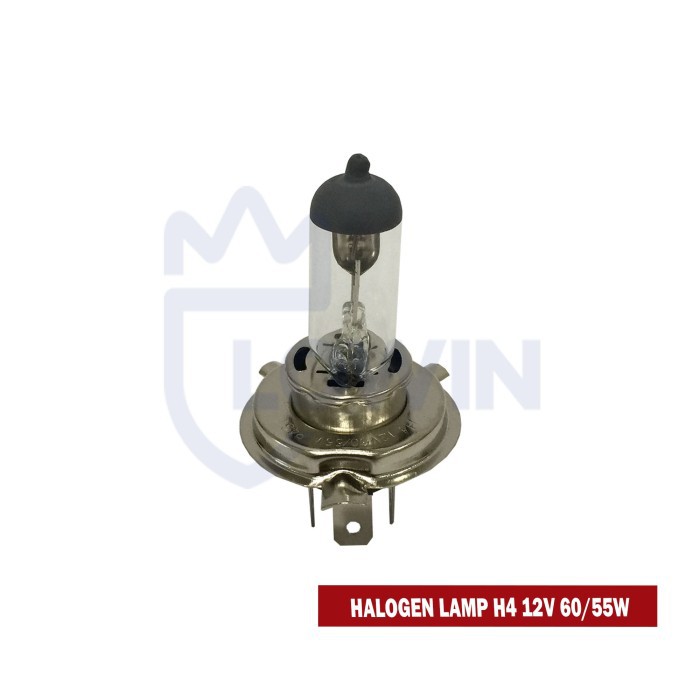 HALOGEN BULB / BOHLAM HALOGEN LAMPU MOBIL H4 CLEAR