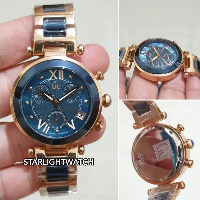 JAM TANGAN WANITA GC BATRE CHRONO ROSEGOLD KUALITAS ORIGINAL