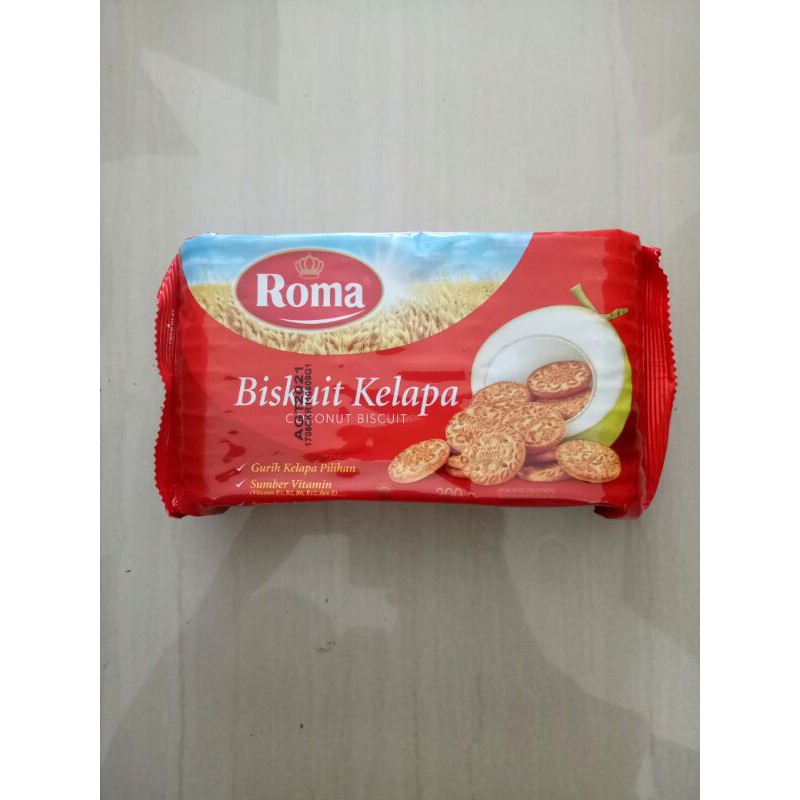 

biskuit kelapa roma 300g