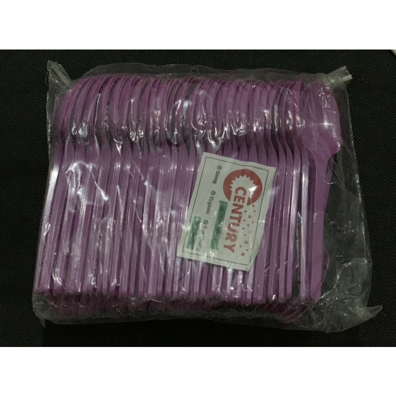 Sendok Makan Warna Century Isi 100 Pcs (warna random)