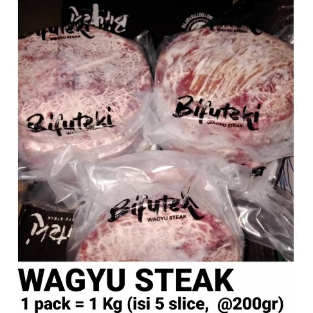 PROMO WAGYU STEAK BIFUTEKI SIRLOIN