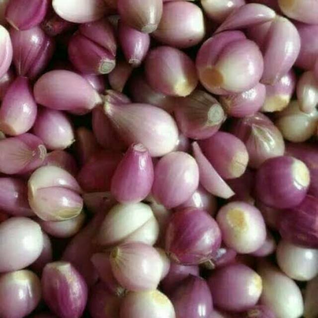 

Bawang merah kupas 250 gr