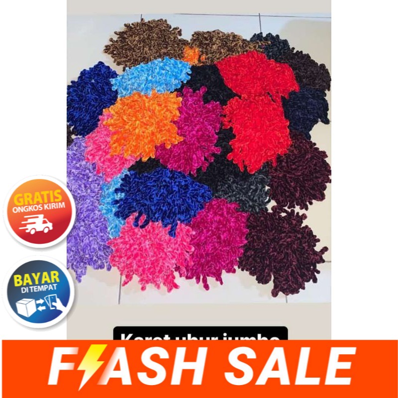 [READY] Ikat rambut ubur ubur jumbo Pengiriman dari Binjai Medan