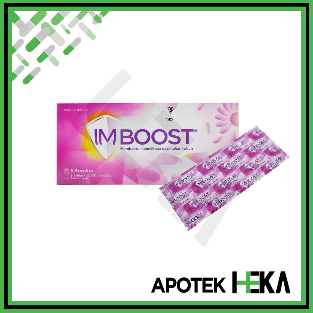 Imboost Box Isi 5x10 Tablet - Suplemen Daya Tahan Tubuh (SEMARANG)