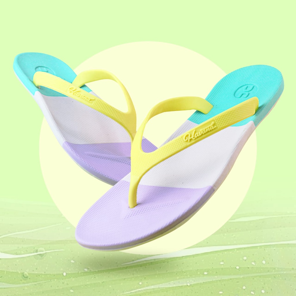 Zerolimit - Sandal Pantai Cewek Sendal Wanita Havana Sendal Jepit Cewek Karet Sandal Casual Perempuan