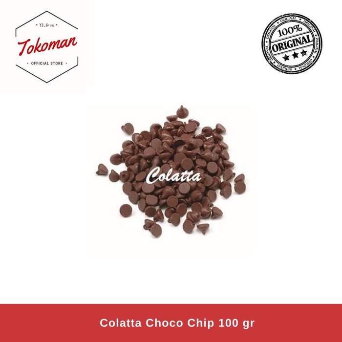 

COKELAT- COLATTA CHOCO CHIP REPACK 100 GR / COKLAT CHIPS -COKELAT.