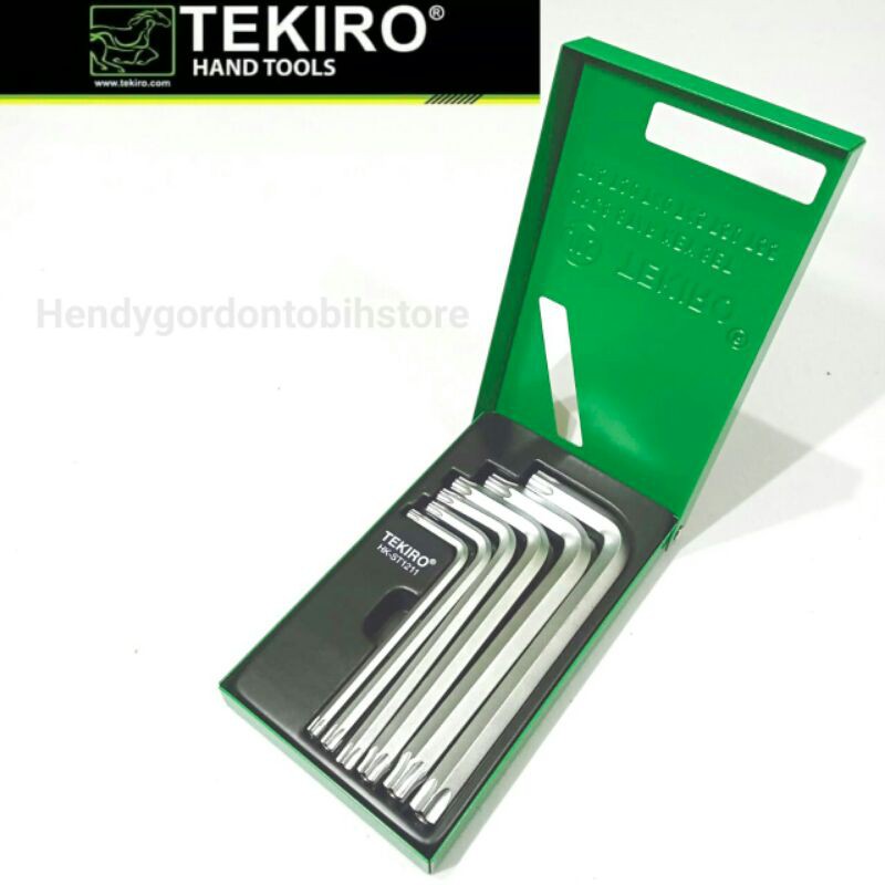 Kunci L Bintang Tekiro Lubang Set 6pcs Kunci L Bintang Lubang Tekiro bolong