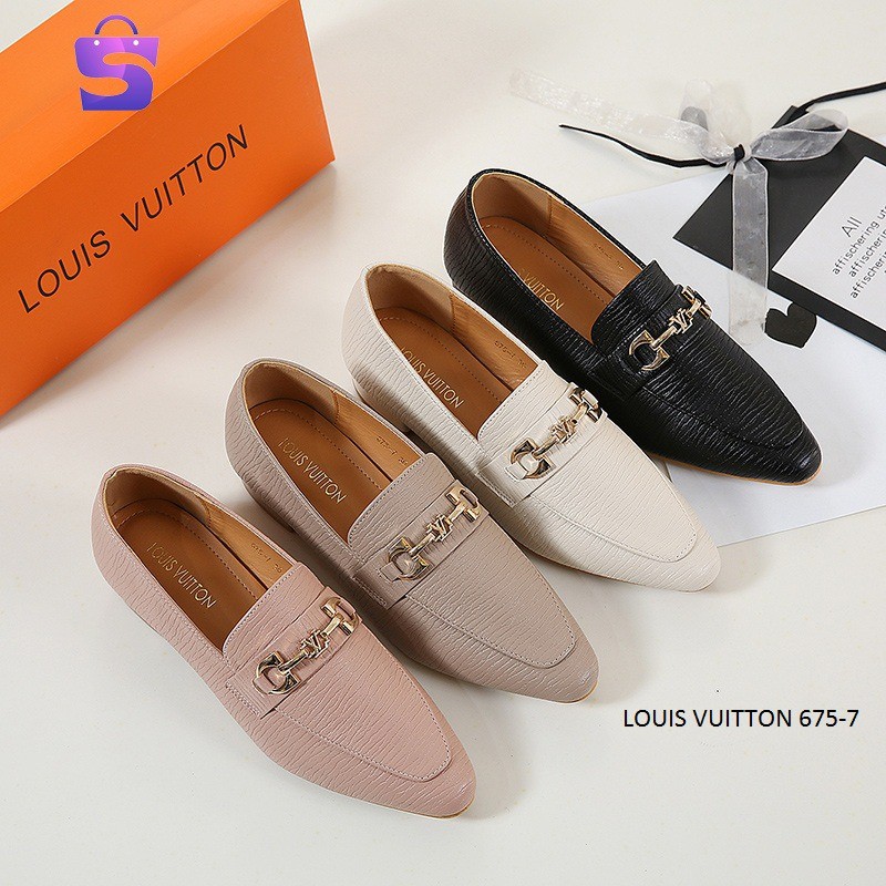 SEPATU WANITA LOAFERS MINI HEELS 675-7