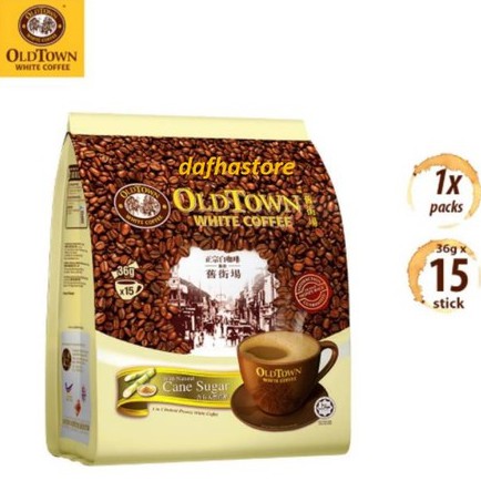

OldTown White Coffee Old Town Malaysia Cane Sugar 3in1 kopi 15 sachet