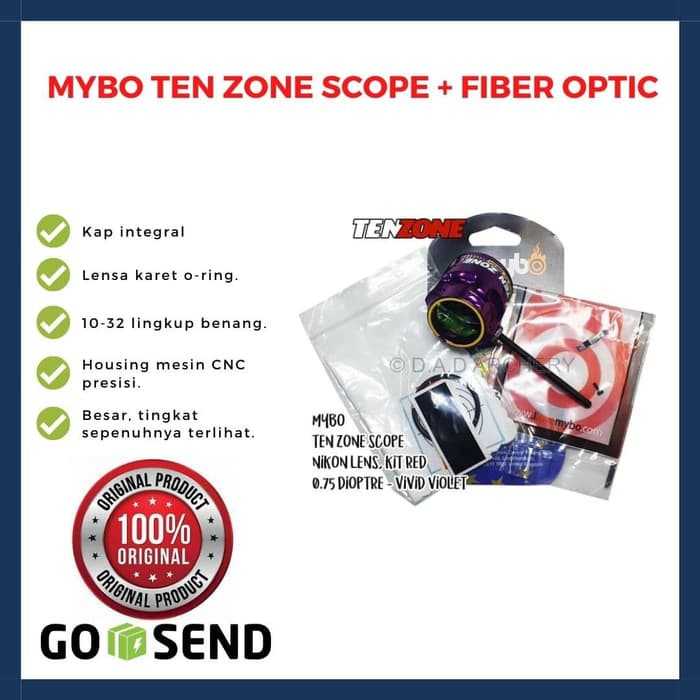 MYBO TEN ZONE SCOPE + FIBER OPTIC