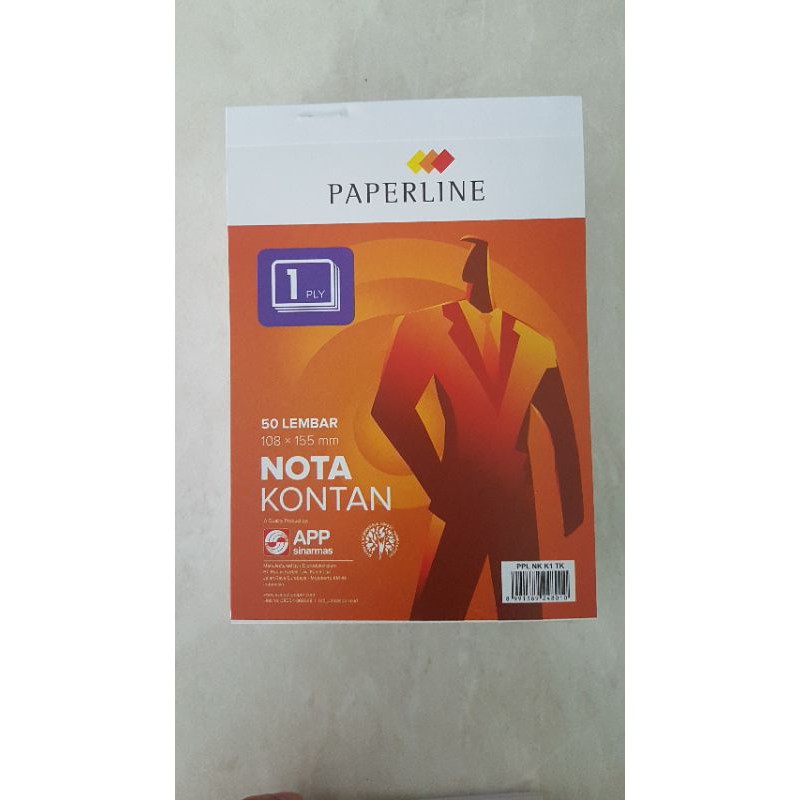 

Nota Kontan Paperline 1ply (1rangkap)