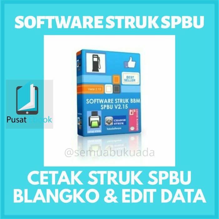 NEW SOFTWARE PRINT SPBU | APLIKASI STRUK SPBU BBM | CETAK STRUK - Software 21