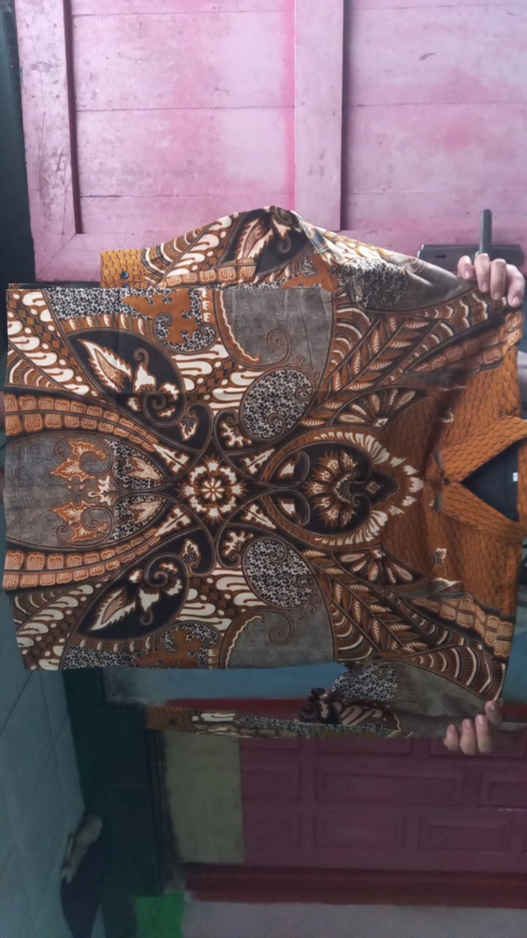 Sumisik Kemeja Batik Pria Full Furing Katun Sragenan