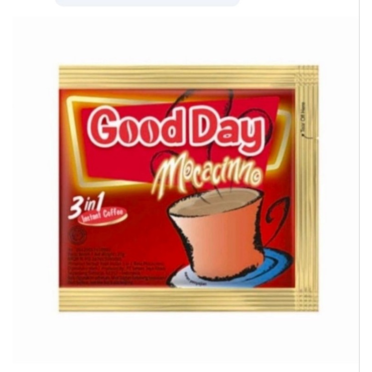 

Gooday Moccacino 1renceng 10 sachet