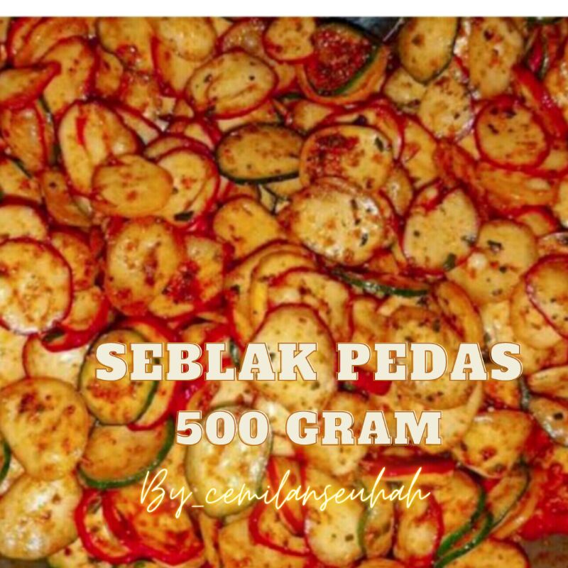 Seblak Pedas bantat daun jeruk isi 500 gram