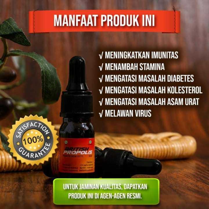 BRITHIS PROPOLIS ORIGINAL 100% ASLI BP BOSTER IMUNITAS MENAMBAH STAMINA MELAWAN VIRUS MENINGKATKAN IMUN MENGATASI MASALAH DIABETES KOLESTEROL ASAM URAT