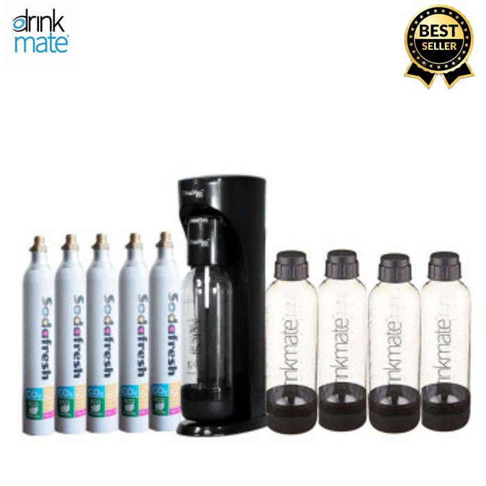 Soda Maker DRINKMATE SET 5 (BLACK)