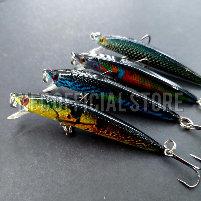 Lure minnow seluang / rasbora 7,5cm/5,5gram, Warna original KILLER,Rekomended for Ultralight Casting