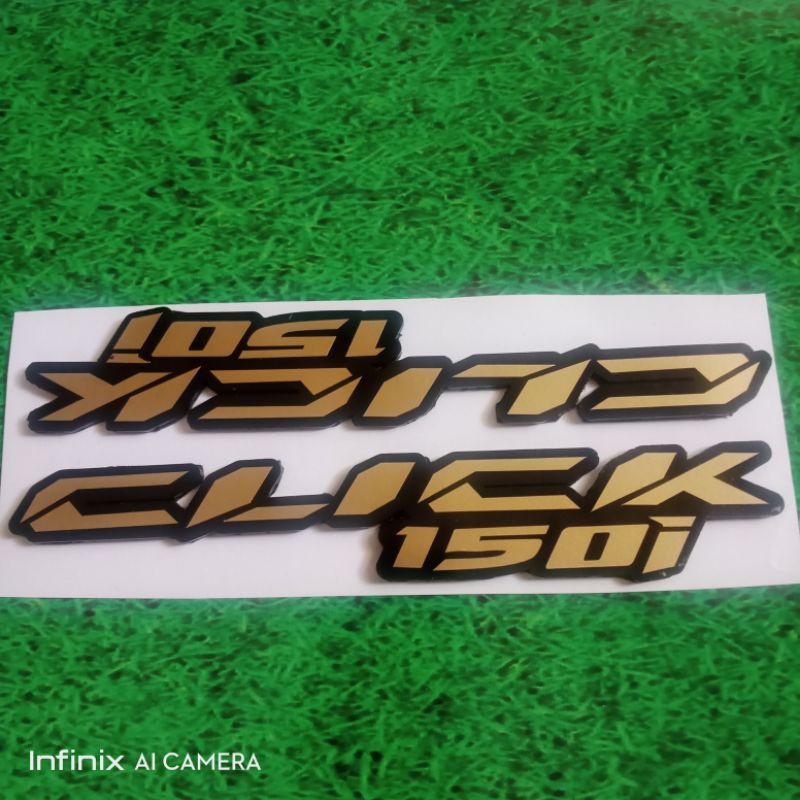 EMBLEM VARIO CLICK 150i TIMBUL VARIASI MOTOR
