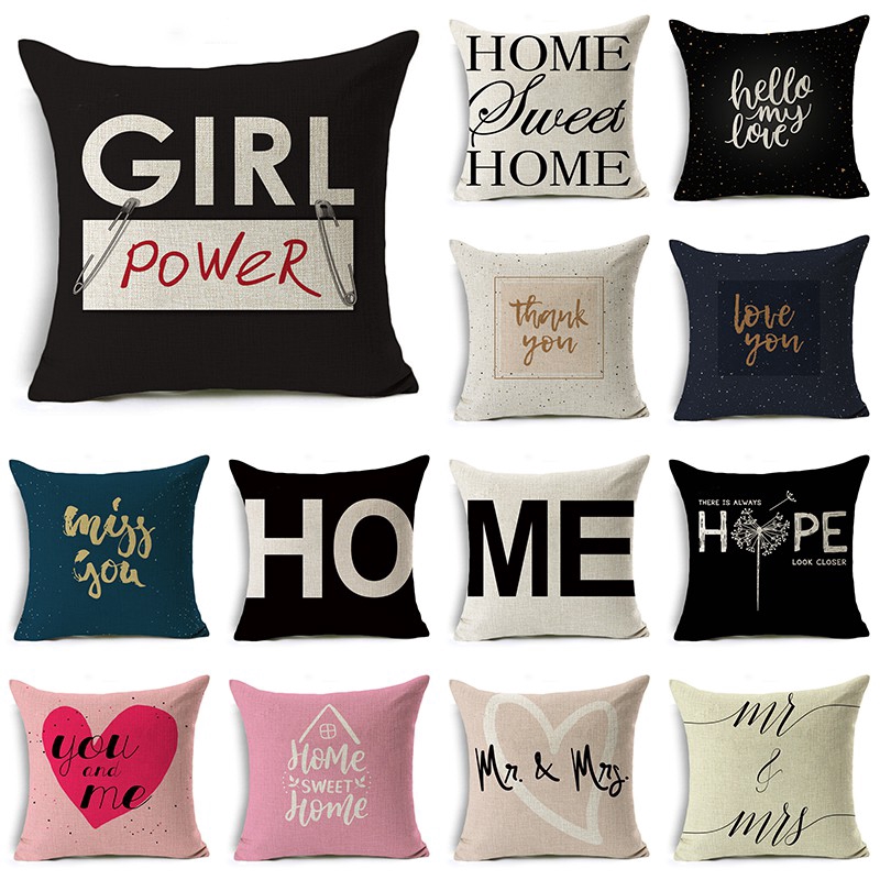 Home Furniture Diy Cushions Uk Cute Fox Print Throw Pillow