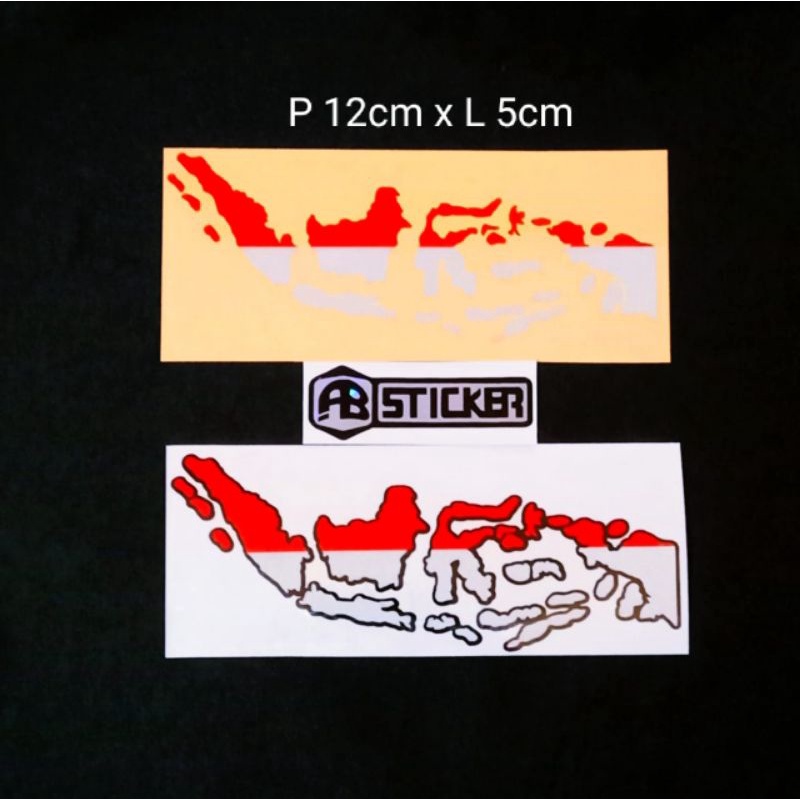 STICKER  PETA CUTTING STIKER  PULAU INDONESIA CUTTING