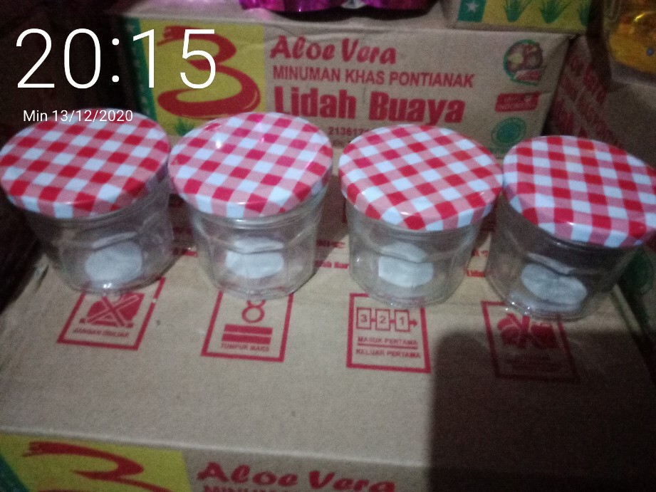 Broadway Jar 150 Ml | Toples Kaca Tutup Stainless | Tempat Bumbu