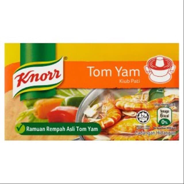 

Promo Terbatas - Knorr Tomyam Cubes / Kaldu Bumbu Tom Yum