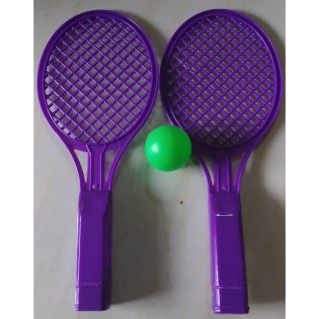 MC 141 Raket badminton dan bola ping pong mainan mini fancy toys