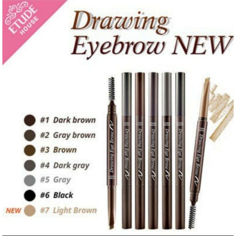 DRAWING ETUDE / ETUDE EYEBROW / PENSIL ALIS ETUDE