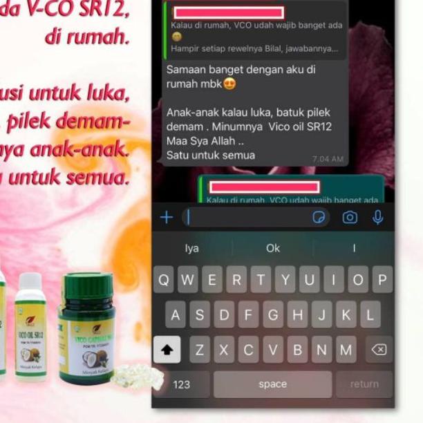 

➫ IMUN BOOSTER !! MINYAK KELAPA MURNI SR12 / VICO ➲