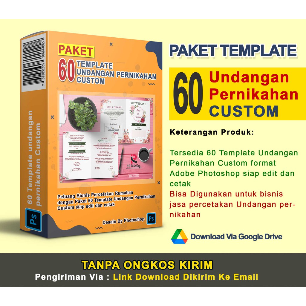 Template Undangan Pernikahan Custom [PREMIUM]