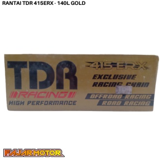 TDR RANTAI 415 ERX 140L GOLD HEAVY DUTY ORING