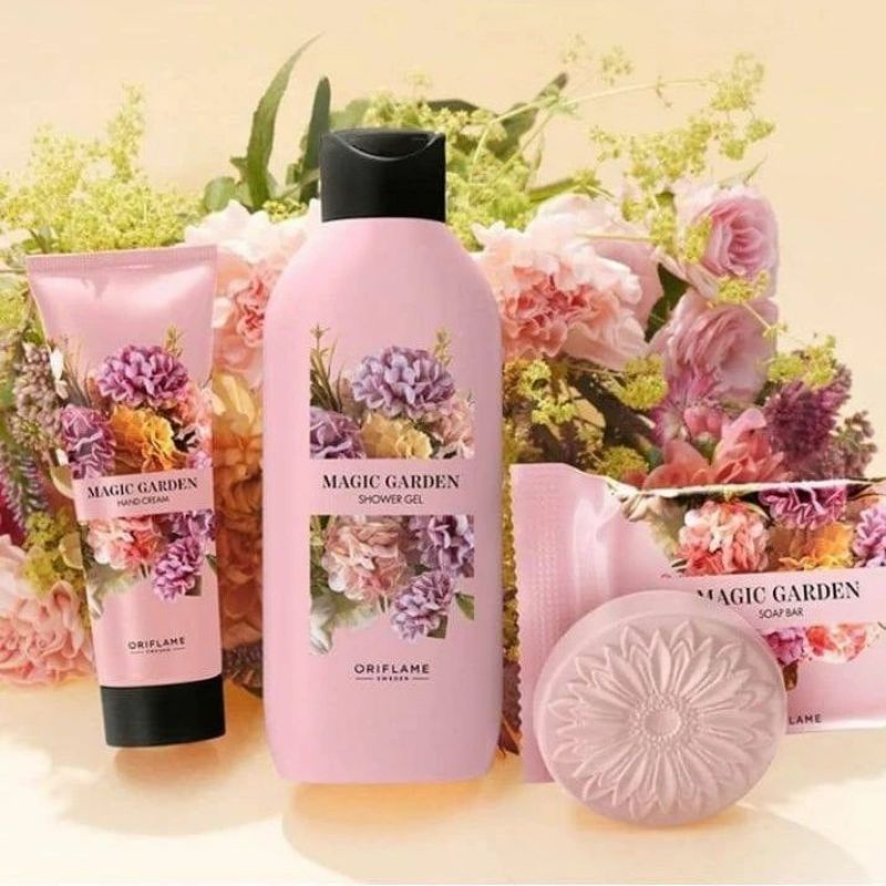 Magic Garden Shower Gel/ Magic Garden Hand Cream/ Sabun Mandi Cair