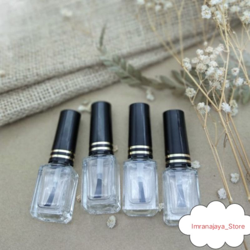 KUTEK GEL BENING / Cat Kuku Transparan / Nail Polish Clear Nailart
