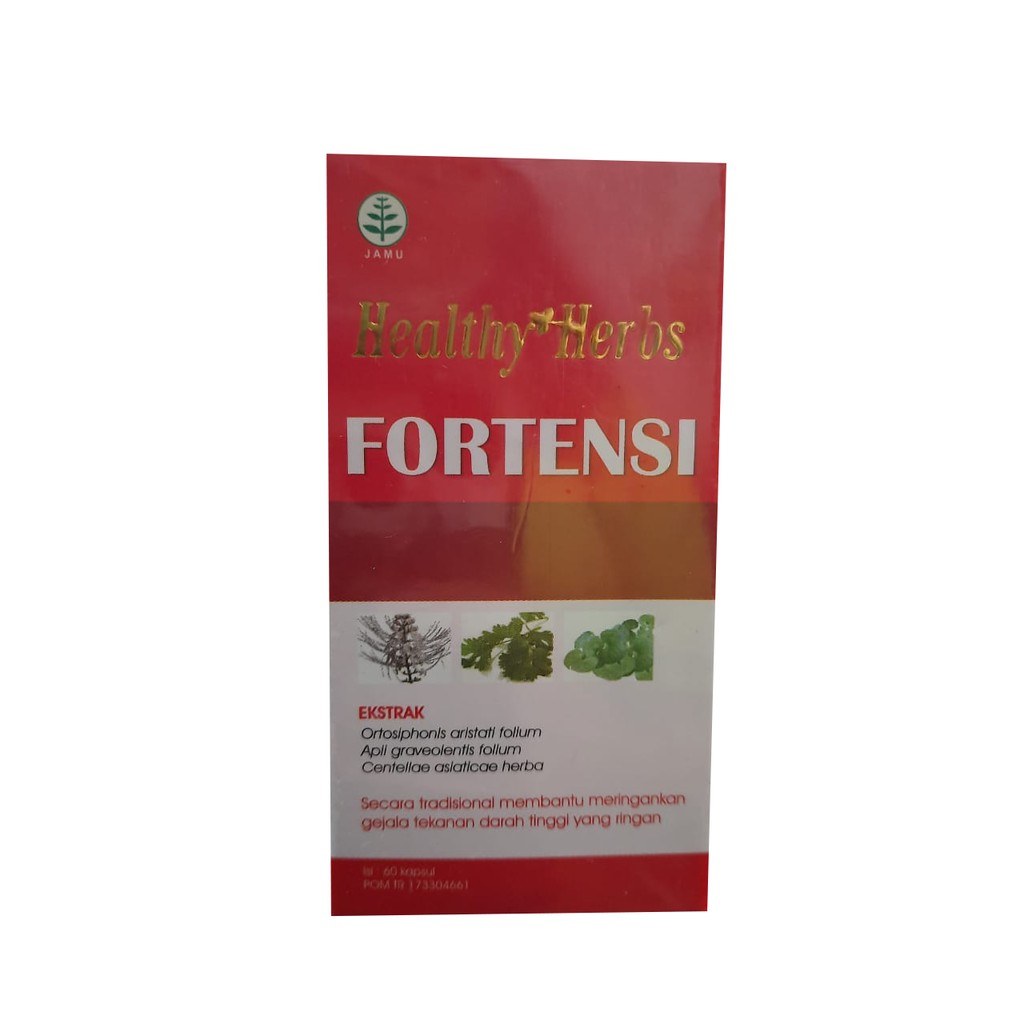 HEALTHY HERBS FORTENSI - 60 KAPSUL