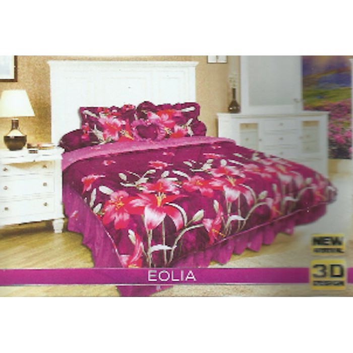 SPREI CALIFORNIA 180 B4 "EOLIA" 4 BANTAL 2 GULING