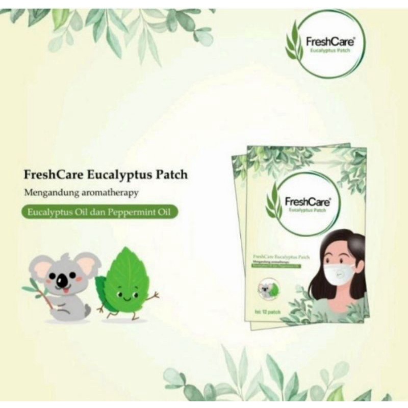 Freshcare PATCH Isi 12 Aromaterapi Eucalyptus (Tempel Masker)