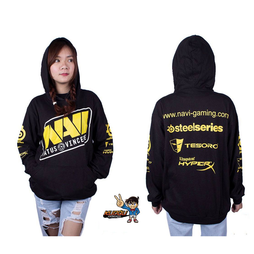 Sweater Gamer NAVI Black Fleece