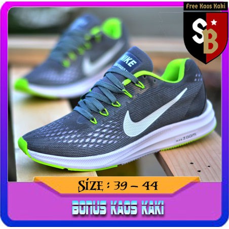  Sepatu  Pria  Import  Nike Sport Running Zoom Vegasus Untuk 