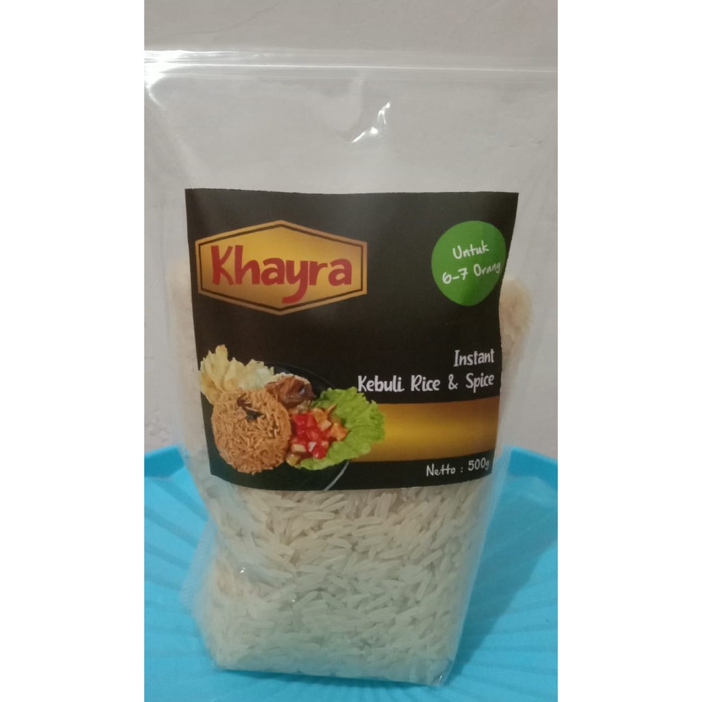 

KHAYRA KABULI (Beras Basmati plus bumbu kering)/500 g