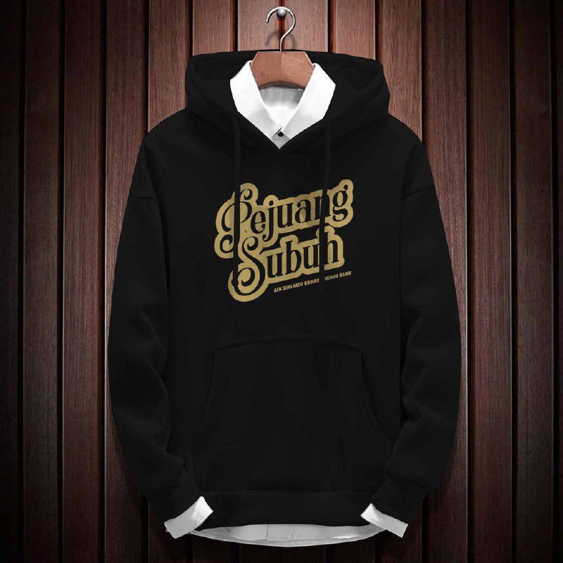 Hoodie Ukuran Jumbo Pejuang Subuh Ready Big Size S M L XL XXL XXXL XXXXL XXXXXL Bisa Custom Warna