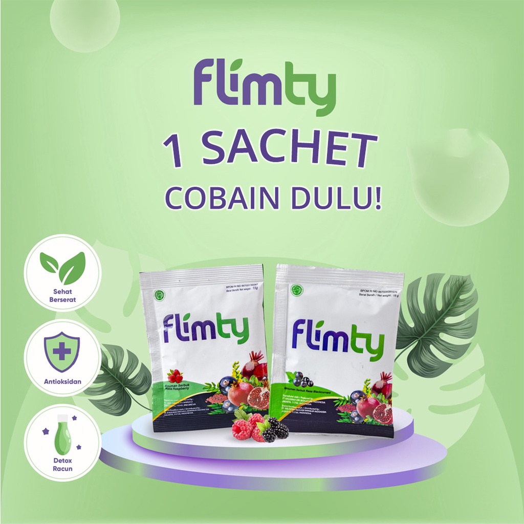 Flimty Sleman - Flimty - 1 Sachet - Cobain Dulu