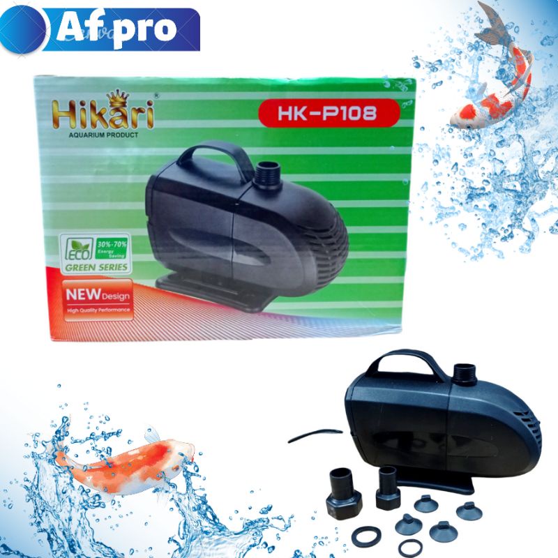 PROMO MURAH POMPA KOLAM HIDROPONIK HIKARI HK P 108