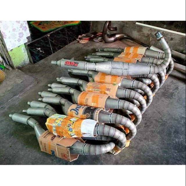 KNALPOT KOLONG RX KING 3V3 GALVANIS By. RAJA KOLONG KLATEN