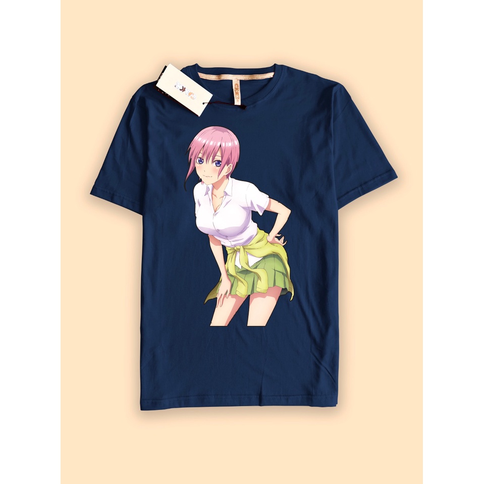 Kaos Tshirt Anime 5 toubun Nakano ichika